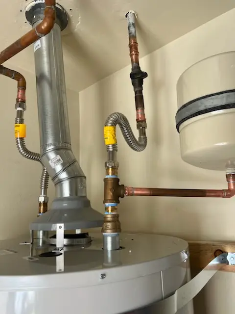 Water heater installation and plumbing repair in Hoot Owl Estates